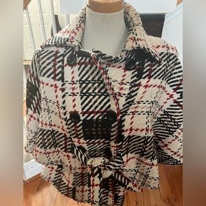 Steve Madden women’s wool double breasted cape